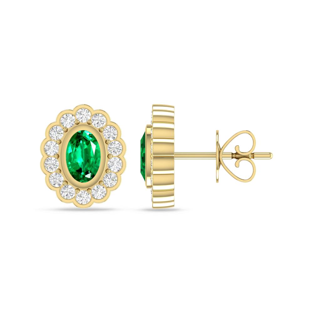 Yellow Gold - Emerald
